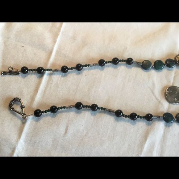 NWOT Sterling Silver Turquoise Necklace - Picture 5 of 12